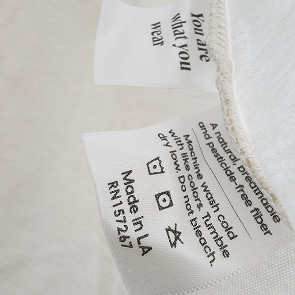 NWT Mate The Label Somebody's Darling Graphic Boxy Roxy Tee XS Organic Cotton - Picture 7 of 8